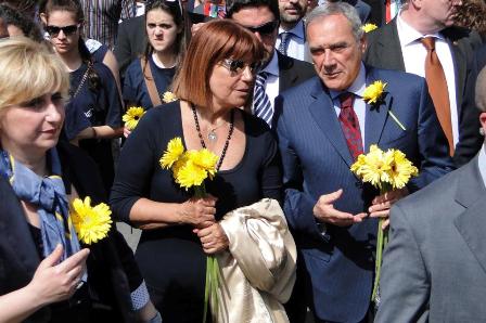 Rosarno il Liceo Piria alla Manifestazione GERBERA GIALLA 2013