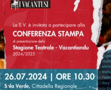 Presentazione dei progetti Arteca, Calabria Teatro e Vacantiandu  Sala verde Cittadella regionale