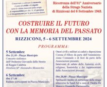 Rizziconi:“Costruire il Futuro con la Memoria del Passato”