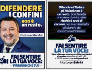 La Calabria scende in piazza a sostegno di Matteo Salvini nel processo Open Arms