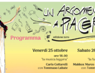 L’argomento a piacere conquista Roccella Ionica: tutto esaurito per l’edizione zero di un festival insolito.  Appuntamento a giugno