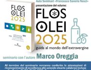 Reggio Calabria, presentazione edizione 2025 di Flos Olei guida al mondo dell’extravergine