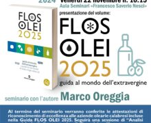 Reggio Calabria, presentazione edizione 2025 di Flos Olei guida al mondo dell’extravergine