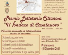 Ottava edizione del Premio Letterario “Il Fondaco di Casalnuovo”, anno 2024