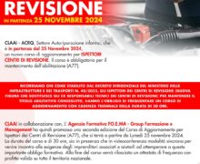 Corso di aggiornamento per gli  Ispettori dei centri di controlli privati per la revisione periodica dei veicoli