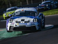 Simone Iaquinta vince in gara 1 a Monza nell’ultimo round della Carrera Cup Italia