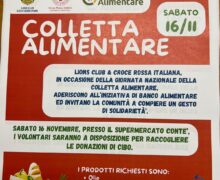 Si svolgerà a Gioia Tauro la Colletta Alimentare