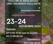 Polistena, mostra “Colori di Resilienza”: Uno Sguardo Sull’arte, della pittrice Francesca Marchese di Cosenza.