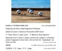 Si terrà a Gioia Tauro una Gara a Coppie Regionale di Petanque