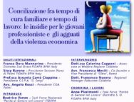 “Conciliazione fra tempo di cura familiare e tempo di lavoro: per le giovani professioniste e gli agguati delle violenza economica”, è il tema del Convegno Distrettuale Task Force Parità di Genere Nel Lavoro- Sezione Piana di Palmi