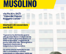 Domani, 26 gennaio: presidio in difesa della democrazia e della giustizia. La cittadinanza è invitata a partecipare!