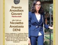 Cittanova, auguri alla neo laureta per premio prestigioso