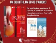 Concerto di Natale e Serata di Gala con degustazione creazioni di Casa Mastroianni 1 euro del biglietto sarà devoluto alla famiglia di Anàs