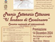 L’Associazione Cittanova Radici, presenta i risultati del Premio Letterario “Il Fondaco di Casalnuovo” VIII Edizione – anno 2024