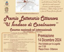 L’Associazione Cittanova Radici, presenta i risultati del Premio Letterario “Il Fondaco di Casalnuovo” VIII Edizione – anno 2024