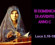 Il Cammino dello Spirito, 3 Domenica di Avvento Anno C a cura di Don Silvio Mesiti